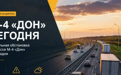 Трасса Дон ситуация