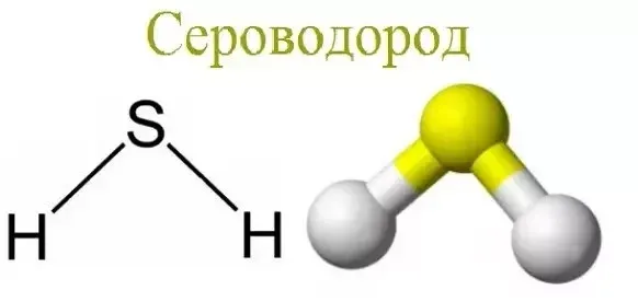 Формула сероводорода