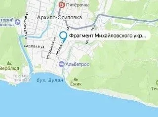 Фрагмент Михайловского укрепления в Архипо-Осиповке